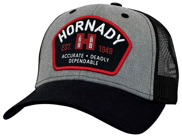 Picture of Hornady Gear 30220 Hornady  Gray Hornady Patch