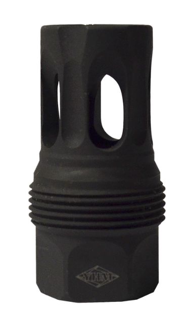 Picture of Yankee Hill 444524B sRx Q.D. Flash Hider Short Black Phosphate Steel with 11/16"-24 tpi for sRx Adapters