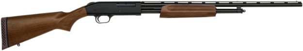 Picture of Mossberg 50104 500 All Purpose Field 410 Gauge 5+1 3" 24" Vent Rib Barrel, Fixed-Full Choke, Blued Metal Finish, Hardwood Stock, Ambidextrous Safety