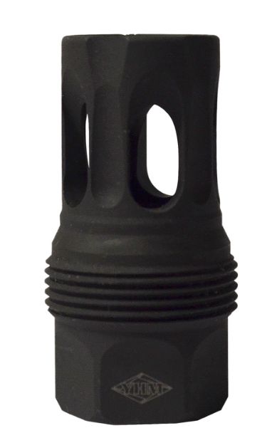 Picture of Yankee Hill 444532 sRx Q.D. Flash Hider Short Black Phosphate Steel with 5/8"-32 tpi for sRx Adapters