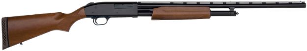 Picture of Mossberg 50136 500 All Purpose Field 20 Gauge 3" 5+1 26" Vent Rib Barrel, Blued Metal Finish, Dual Extractors, Hardwood Stock, Ambidextrous Safety, Includes Accu-Set Chokes