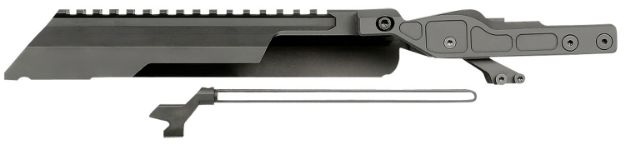 Picture of Midwest Industries MIAKALPHARTC AK Alpha Series Railed Top Cover  Black Anodized