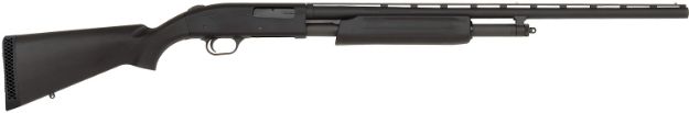 Picture of Mossberg 56436 500 All Purpose Field 20 Gauge 5+1 3" 26" Vent Rib Barrel, Matte Blued Metal Finish, Dual Extractors, Black Synthetic Stock, Ambidextrous Safety, Includes Accu-Set Chokes