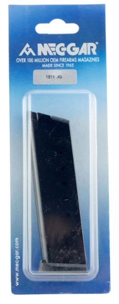 Picture of Mec-Gar MGCG4508BPF Standard  8rd 45 ACP Fits 1911 Government Blued Carbon Steel