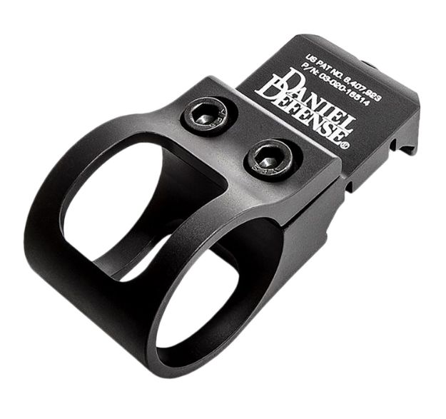 Picture of Daniel Defense 0302016514 Offset Flashlight Mount with 1" Diameter Aluminum Black Hard Coat Anodized