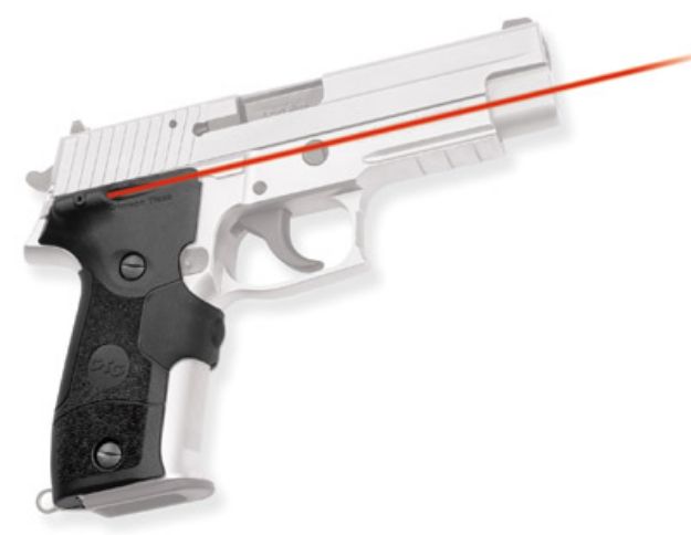 Picture of Crimson Trace 0124801 LG-426 Front Activation Lasergrips  Black Red Laser Sig Sauer P226