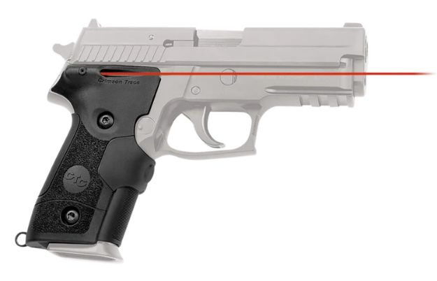 Picture of Crimson Trace 0124901 LG-429 Front Activation Lasergrips  Black Red Laser Sig Sauer P228/P229