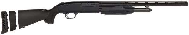 Picture of Mossberg 50485 510 Mini Super Bantam All Purpose 20 Gauge with 18.50" Barrel, 3" Chamber, 3+1 Capacity, Blued Metal Finish & Black Synthetic Stock Right Hand (Youth) Includes Accu-Set Chokes