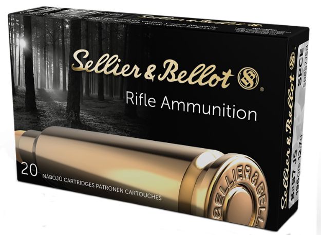 Picture of Sellier & Bellot SB857JSB Rifle  8x57JS 196gr Soft Point Cut Through Edge 20 Per Box/20 Case