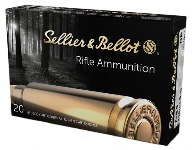 Picture of Sellier & Bellot SB764A Rifle  7x64mmBrenneke 140gr Soft Point 20 Per Box/20 Case