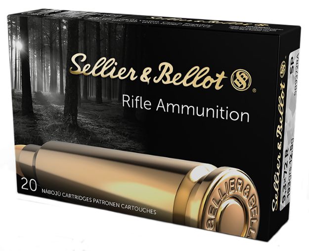 Picture of Sellier & Bellot SB9372RA Rifle  9.3mmx72R 193gr Soft Point 20 Per Box/20 Case