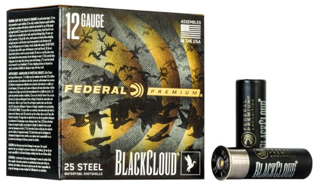 Picture of Federal PWBX1422 Black Cloud FS 12Gauge 3" 1 1/4oz 2Shot 25 Per Box/10 Case