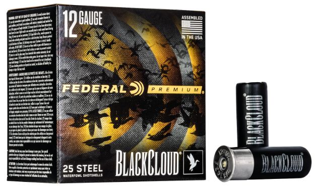 Picture of Federal PWBX1472 Black Cloud FS 12Gauge 2.75" 1 1/8oz 2Shot 25 Per Box/10 Case