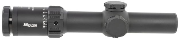 Picture of Sig Sauer Electro-Optics SOTM11000 Tango-MSR LPVO Black 1-10x28mm 34mm Tube Illuminated Red MSR BDC10 Reticle Features Throw Lever & ALPHA-MSR Mount