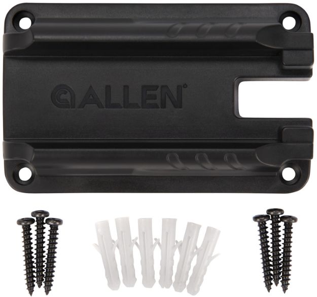 Picture of Allen 5648 Gun Ready Rail Handgun Magnet Black Metal Holds 1 Handgun