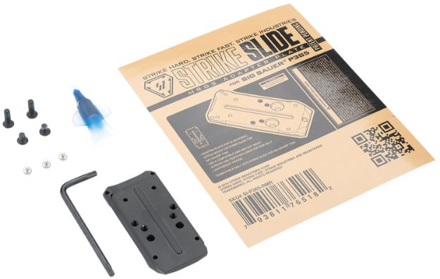 Picture of Strike Industries P365RMR Strike Slide Adapter Plate Black 5.80" Long Compatible w/ SI Strike P365 Slide