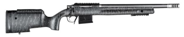 Picture of Christensen Arms CA10271H88281 BA Tactical Long Range 6.5 Creedmoor 4+1 16" Carbon Fiber Barrel, Black Nitride Finish, Black with Gray Webbing Stock