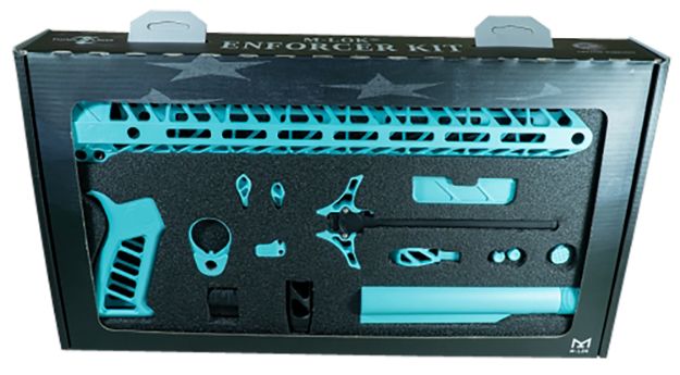 Picture of Timber Creek Outdoors TCOEKRE Enforcer Complete Build Kit Robin's Egg Blue for AR-15