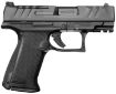 Picture of Walther Arms 2849313 PDP F-Series 9mm Luger 15+1 3.50" Black Steel Barrel, Black Optic Ready/Serrated Slide, Black Polymer Frame w/Picatinny Rail, Black Performance Duty Texture Grips, Ambidextrous