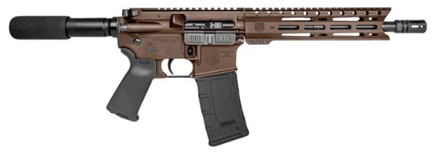 Picture of Diamondback DB1915B071 DB15  300 Blackout 28+1 10", Midnight Bronze, Carbon Lower, 9" M-LOK Handguard, Black Padded Buffer Tube/Magpul Grip