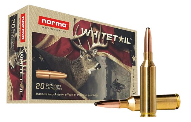 Picture of Norma Ammunition 20166592 Dedicated Hunting Whitetail 6.5PRC 140gr Pointed Soft Point 20 Per Box/10 Case