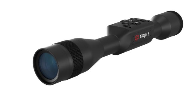 Picture of ATN DGWSXS3155P X-Sight 5 Night Vision Rifle Scope Black Anodized 3-15x 30mm Tube Gen 5 Smart Mil Dot Reticle