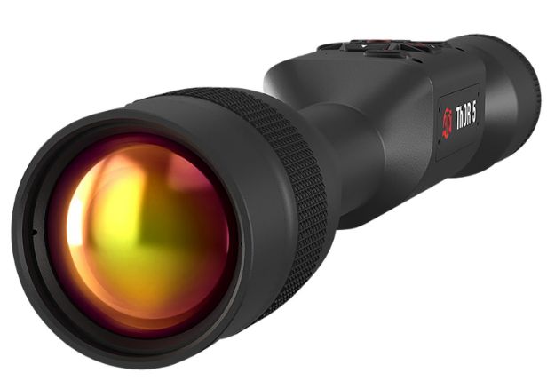 Picture of ATN TIWST5650A Thor 5 640 Thermal Rifle Scope, Black Anodized 4-32x Smart Mil Dot Reticle w/Zoom. 640x480, 60 fps Resolution