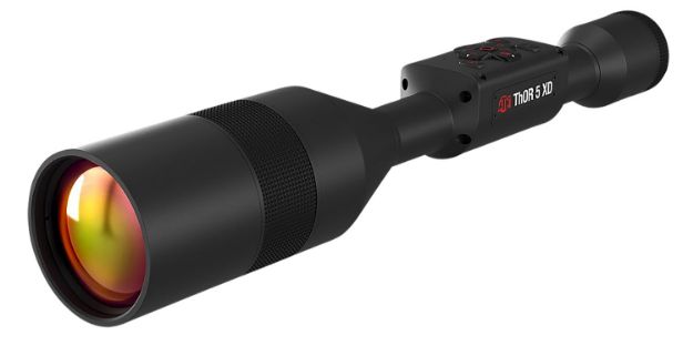 Picture of ATN TIWST51210A Thor 5 XD  Thermal Rifle Scope, Black Anodized 4-40x Smart Mil Dot Reticle w/Zoom, 1280x1024 60 fps Resolution