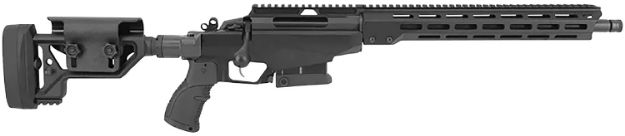 Picture of Tikka JRTAC316SBIT T3x Tac A1 308 Win 10+1 16" Barrel, Black Metal Finish, Black Fixed with Aluminum Bedding Stock, Polymer Grip