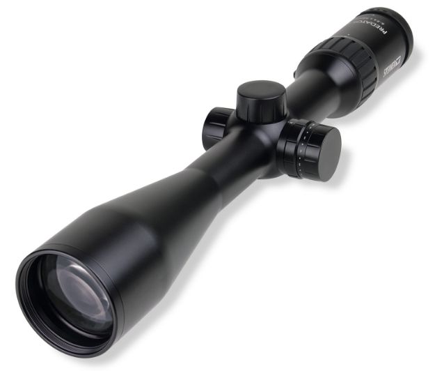 Picture of Steiner 8773 Predator 4 Black, 6-24x50mm, 30mm Tube, Second Focal Plane, Illuminated Ballistic E3 Reticle