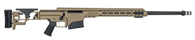 Picture of Barrett 18488 MRAD  300 Win Mag 24" 10+1 Flat Dark Earth Cerakote Flat Dark Earth Folding with Adjustable LOP Stock Black Polymer Grip Right Hand