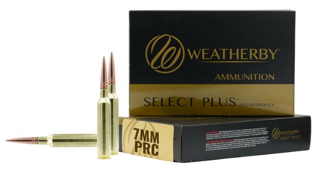 Picture of Weatherby M7PRC177HCB Select Plus  7mmPRC 177gr Hammer Custom 20 Per Box/10 Case