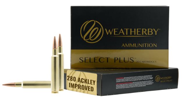 Picture of Weatherby F280A150SCO Select Plus  280Ackley Improved 150gr Swift Scirocco 20 Per Box/10 Case