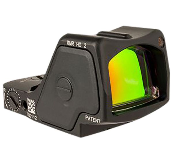 Picture of Trijicon 3200002 RMR HD Matte Black 1 x 0.89" x 0.67" 3.25 MOA Red Dot/55 MOA Circle Multi Reticle