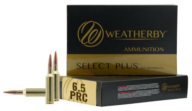 Picture of Weatherby F65PRC130SCO Select Plus  6.5PRC 130gr Swift Scirocco 20 Per Box/10 Case