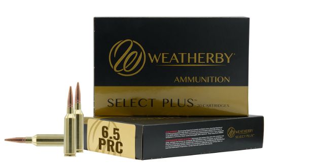 Picture of Weatherby M65PRC124HCB Select Plus  6.5PRC 124gr Hammer Custom 20 Per Box/10 Case