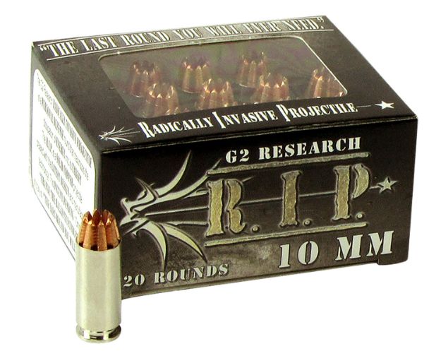 Picture of G2 Research G00601 R.I.P  10mmAuto 115gr Fracturing Hollow Point 20 Per Box/25 Case