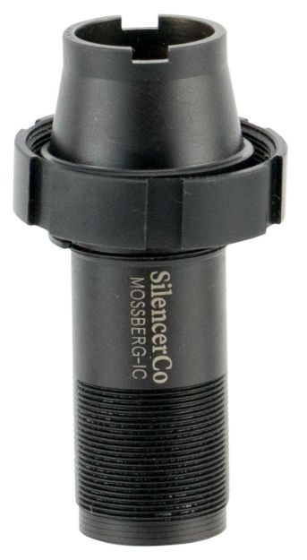 Picture of SilencerCo AC872 Salvo 12 Mossberg 500 Choke Mount Adapter Improved Cylinder