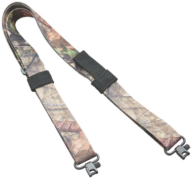 Picture of Butler Creek 180092 Quick Carry Rifle Sling Mossy Oak Break-Up Nylon Webbing 27"- 36" OAL 1.25" Wide Adjustable Design Features Uncle Mike's Locking Swivels