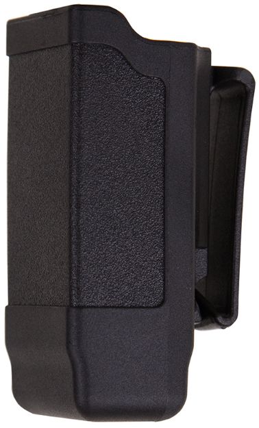 Picture of Blackhawk 410600PBK Single Mag Case  Matte Black Polymer Belt Clip Compatible w/ Double Stack 9mm/10mm/40/45/357