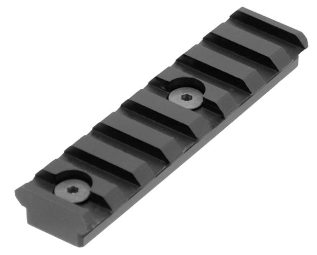 Picture of UTG Pro MTURS04M 3.14" KeyMod Picatinny Rail Section 8 Slots  Black Anodized