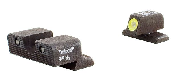 Picture of Trijicon 600583 HD Night Sights  Green/Tritium Yellow Outline Front Sight-Green Tritium Black Outline Rear Sight Springfield XD/XD-M/XD Mod.2