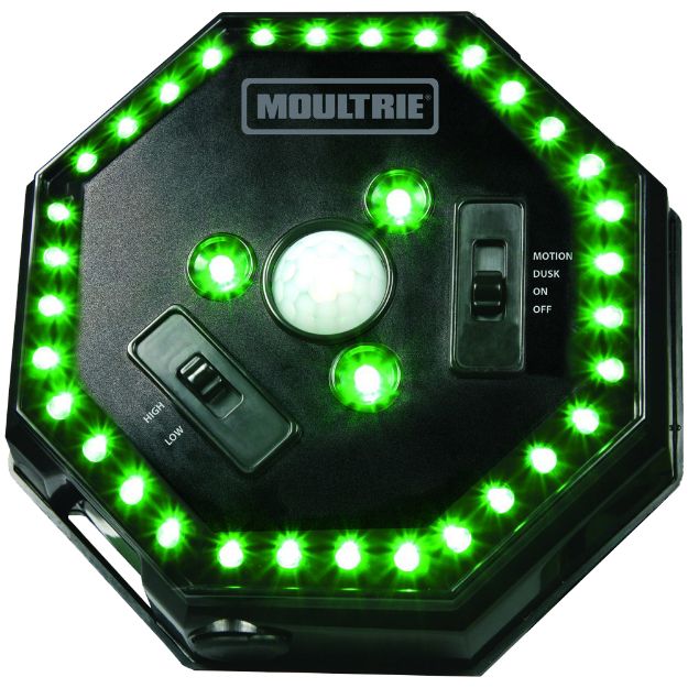 Picture of Moultrie MFA12651 Feeder Hog Light Black Green Filter 30 ft Range