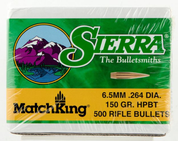 Picture of Sierra 1755C MatchKing  6.5Creedmoor 150gr Hollow Point Boat Tail 500/Box