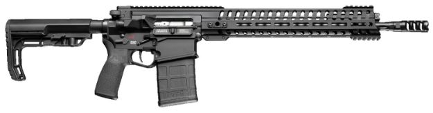 Picture of Patriot Ordnance Factory 01235 Revolution Gen4 7.62x51mm NATO 20+1 16.50" Nitride Treated Match Grade Barrel, Black Anodized Gen 4 Lower Receiver, Mission First Tactical Furniture, Ambidextrous