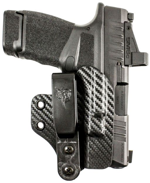 Picture of DeSantis Gunhide 216KJ8JZ0 Lifeguard  IWB Black Sig Sauer P365X w/ Romeo Zero Ambidextrous