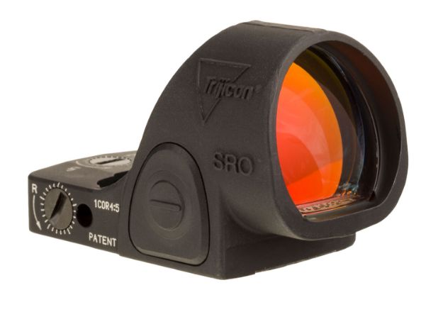 Picture of Trijicon 2500001 SRO  Matte Black 1 x 0.98" x 0.89" 1 MOA Red Dot