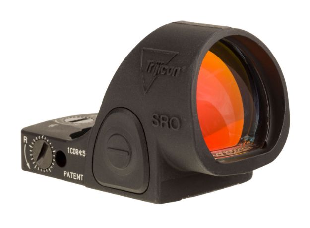 Picture of Trijicon 2500003 SRO  Matte Black 1 x 0.98" x 0.89" 5 MOA Red Dot