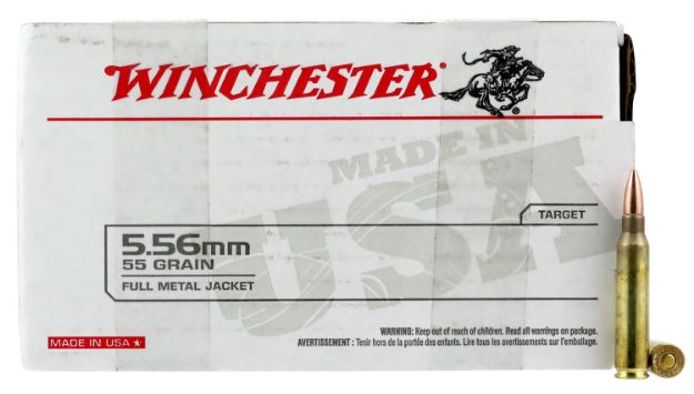 Picture of Winchester Ammo WM193150 USA M193 5.56x45mmNATO 55gr Full Metal Jacket 150 Per Box/4 Case *Value Pack