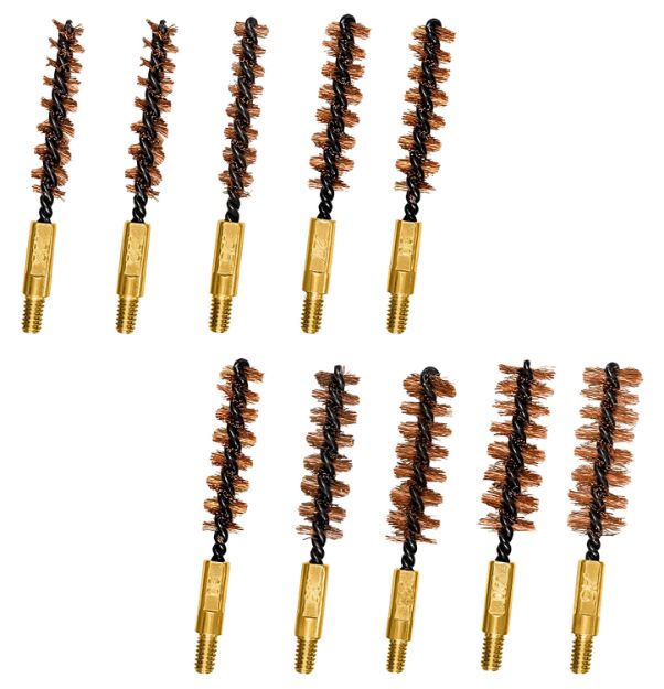 Picture of Otis FG380BP Variety Brushes  Multi-Caliber Rifle/Pistol Firearm Bronze Bristles 10 Pk.